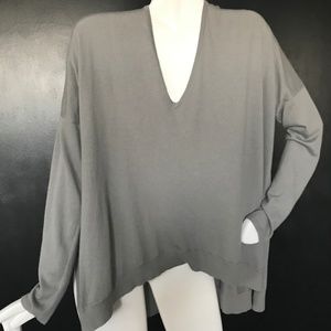 HELMUT LANG Fine-Gauge Knit Cashmere-feel Sweater